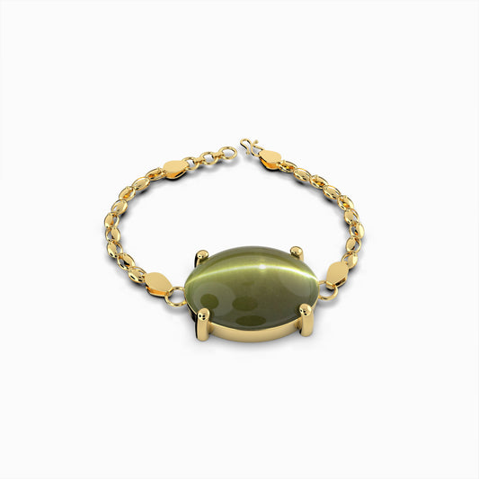 Natural Alexandrite Cats Eye Bracelet - Zoey