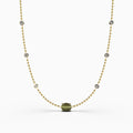 Natural Cats Eye Necklace - Ivy