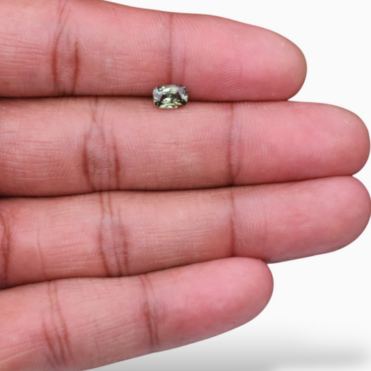 Natural Alexandrite Cushion 1.02 Carats 6.72x4.50×3.67mm Certified By IDL