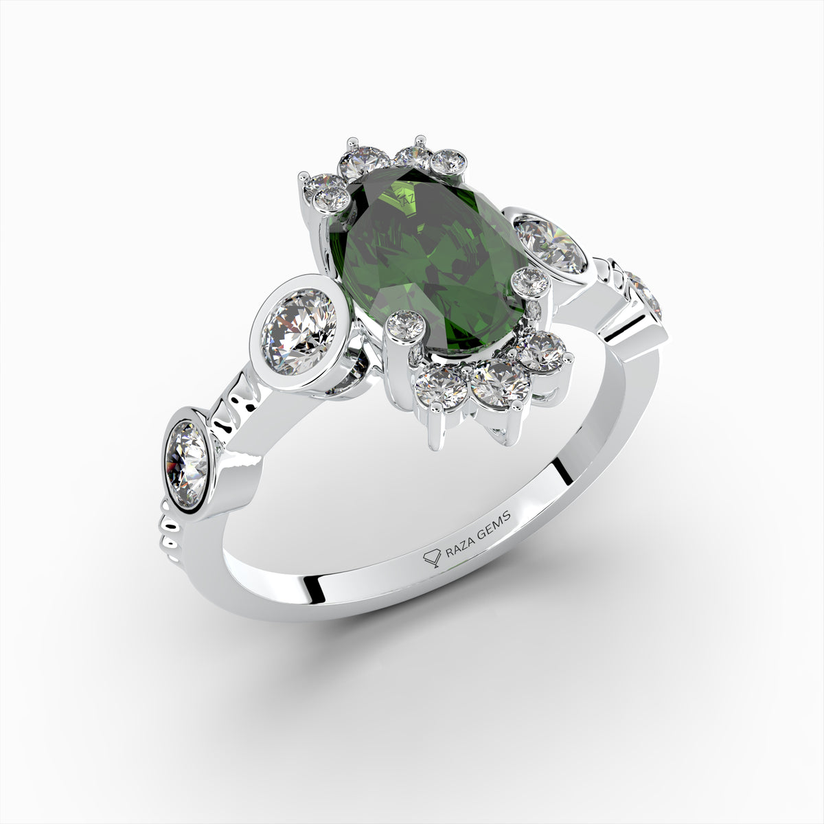 Natural Alexandrite Ring - Agrafena