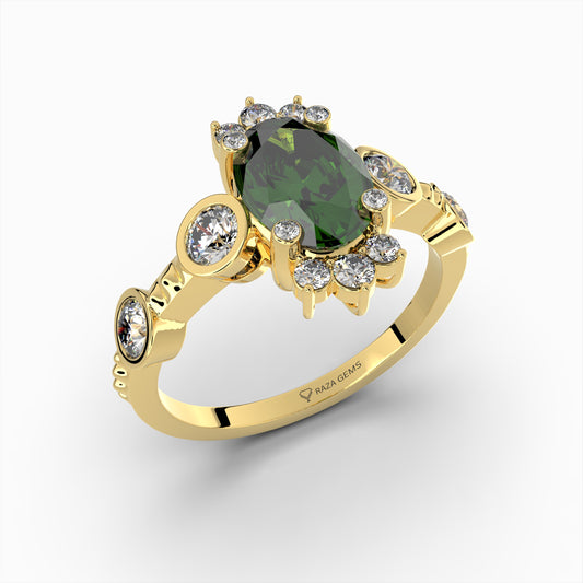 Natural Alexandrite Ring - Agrafena