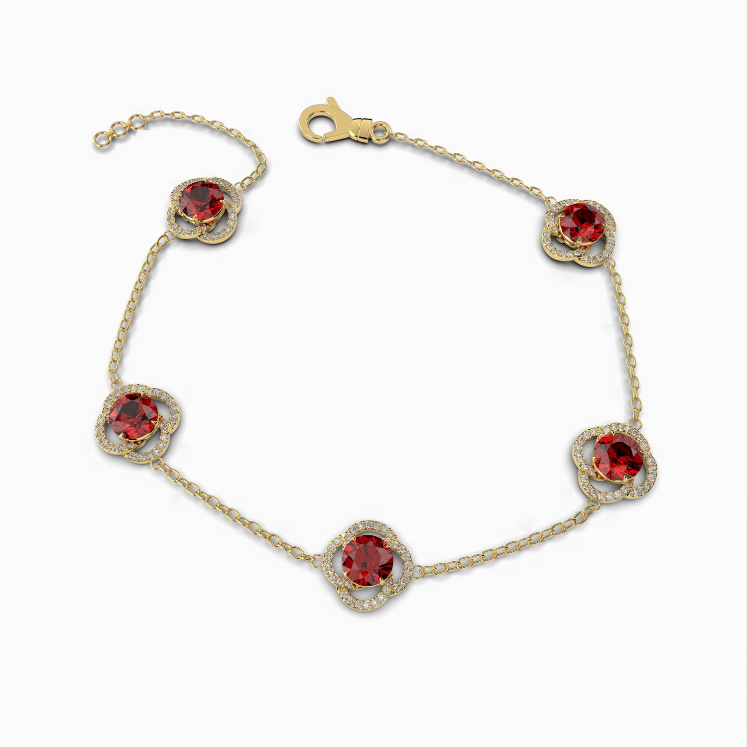 Almandine Garnet Bracelets