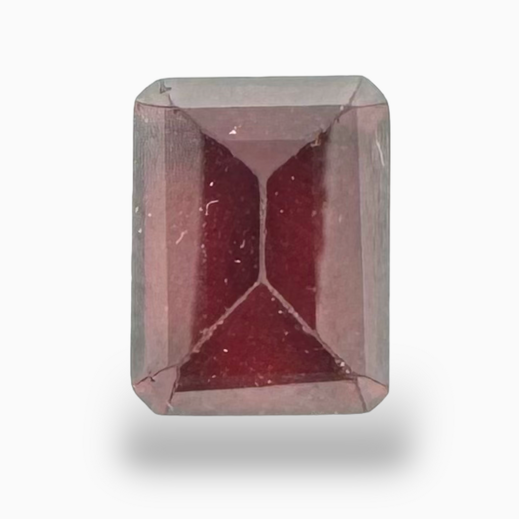 Natural Almandine Red Garnet (Pyrope) Stone 6X8 mm - 1.75 Carats