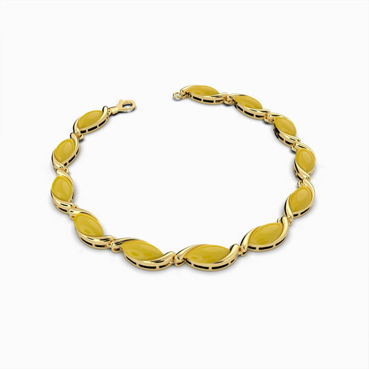 Natural Amber Bracelets - Leah