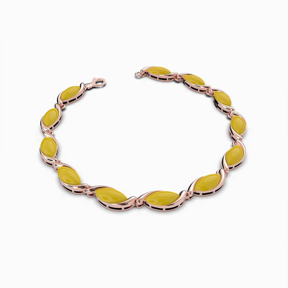 Natural Amber Bracelets - Leah