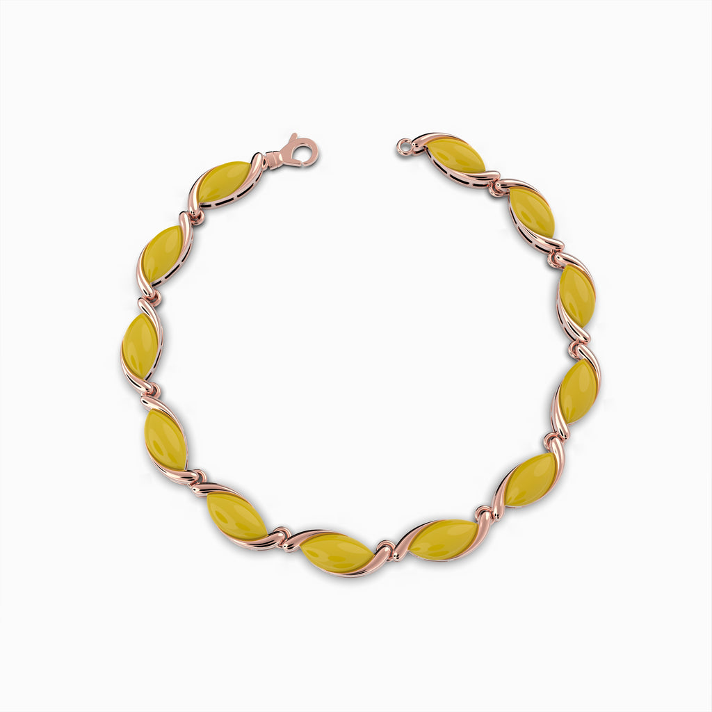 Natural Amber Bracelets - Leah