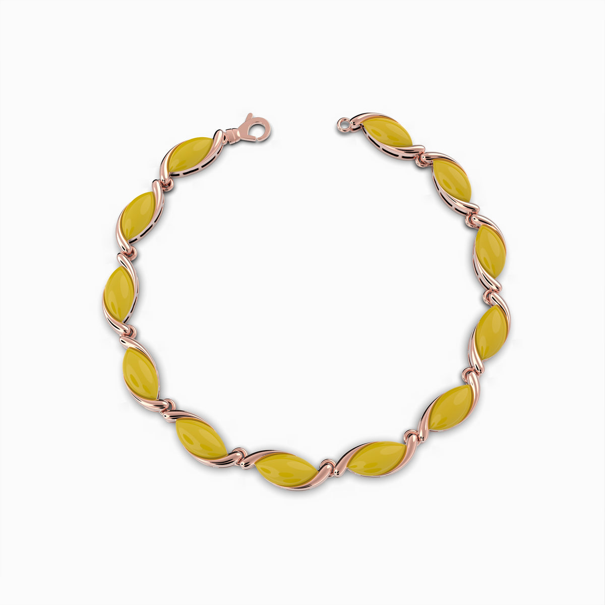 Natural Amber Bracelets - Leah