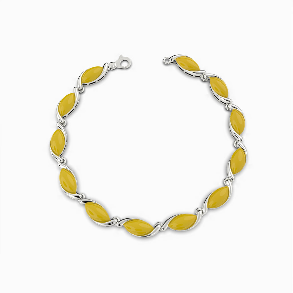 Natural Amber Bracelets - Leah