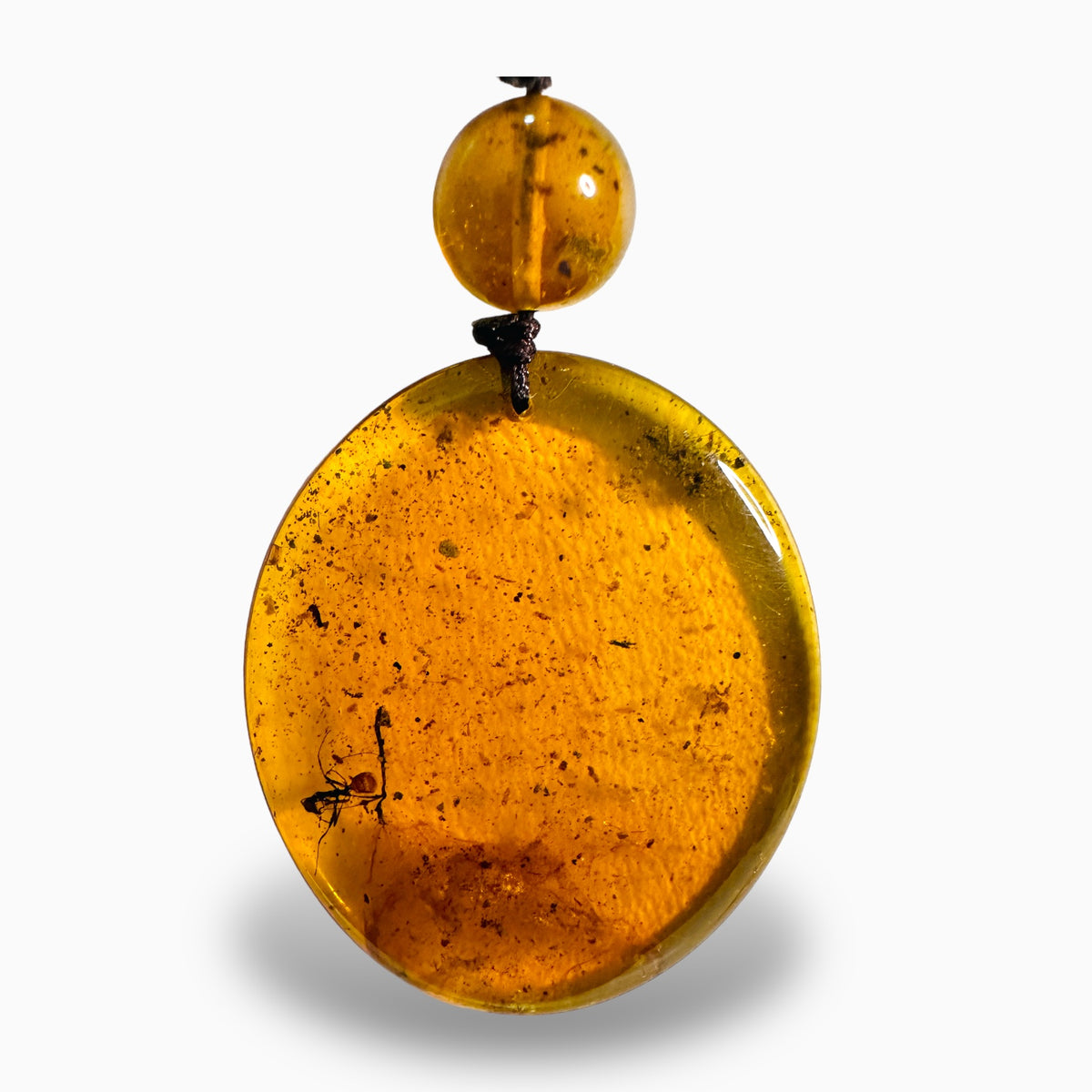 Natural Amber Stone Pendant 33.47 Carats