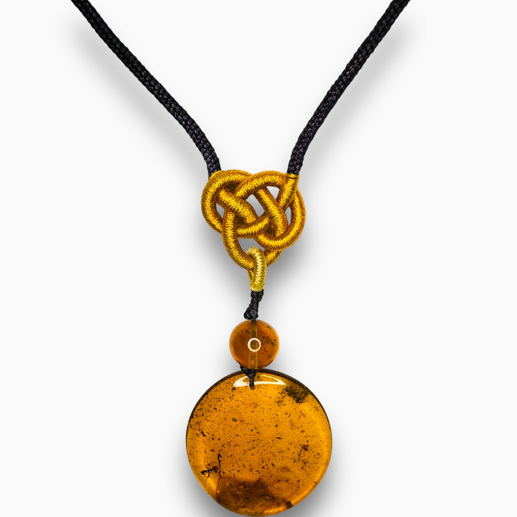 Natural Amber Stone Pendant 33.47 Carats