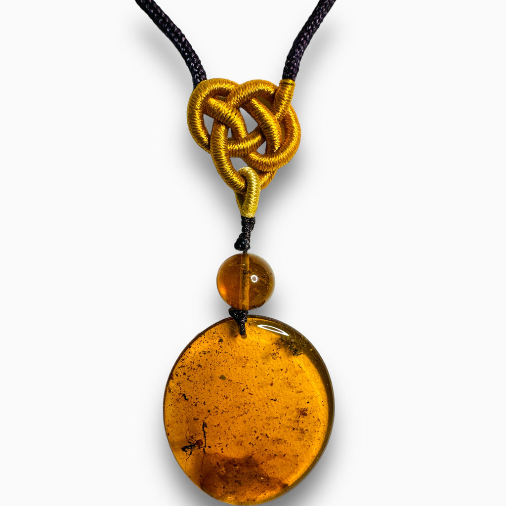 Natural Amber Stone Pendant 33.47 Carats
