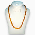Natural Amber Stone Fancy Beads 169.84 Carats