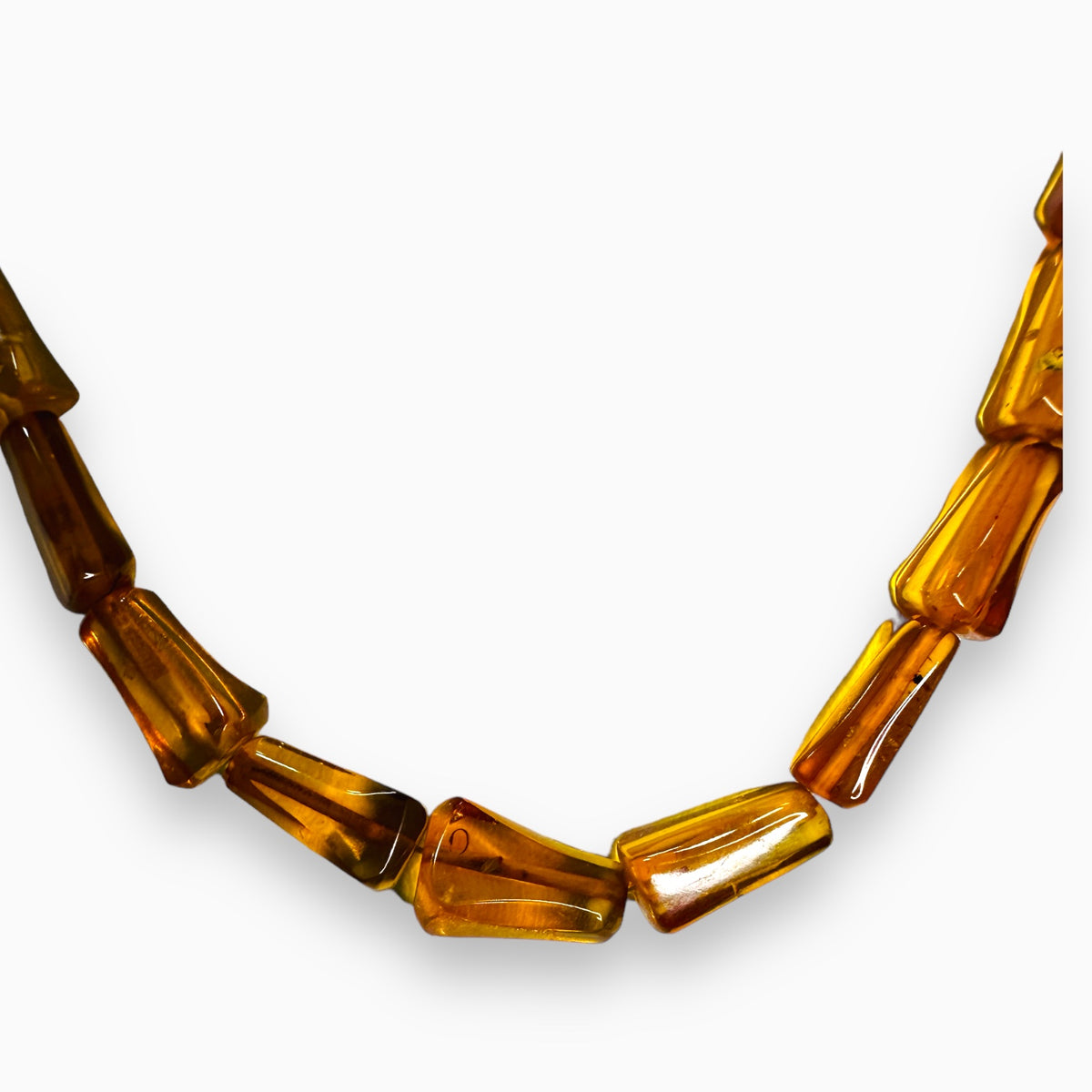 Natural Amber Stone Fancy Beads 169.84 Carats