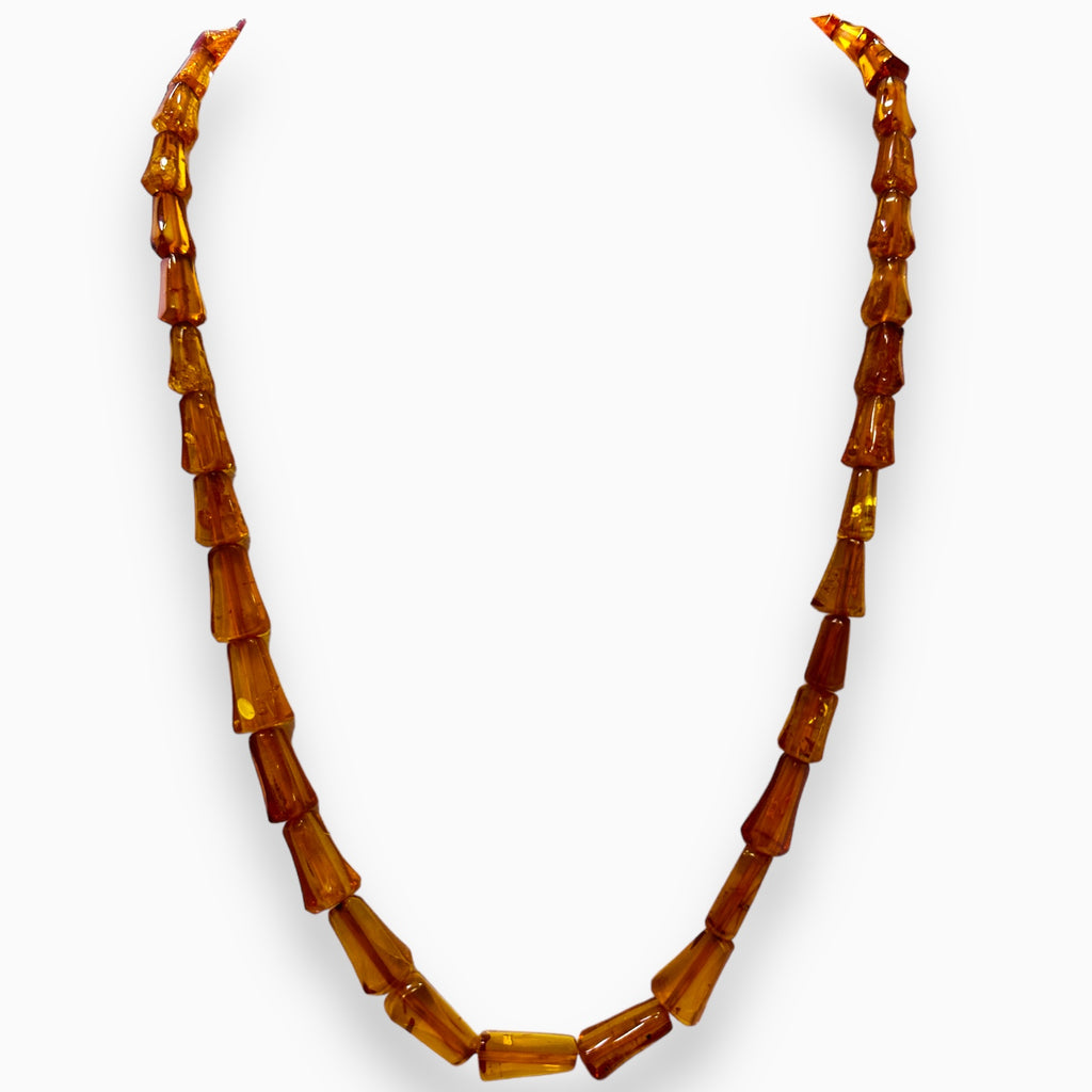 Natural Amber Stone Fancy Beads 169.84 Carats