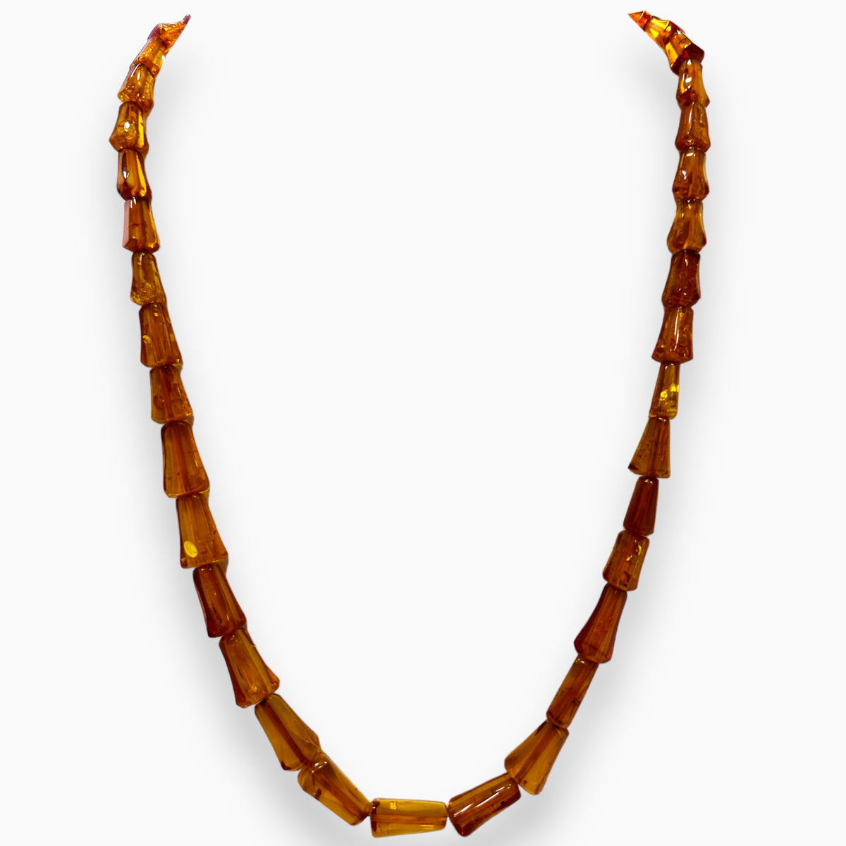 Natural Amber Stone Fancy Beads 169.84 Carats