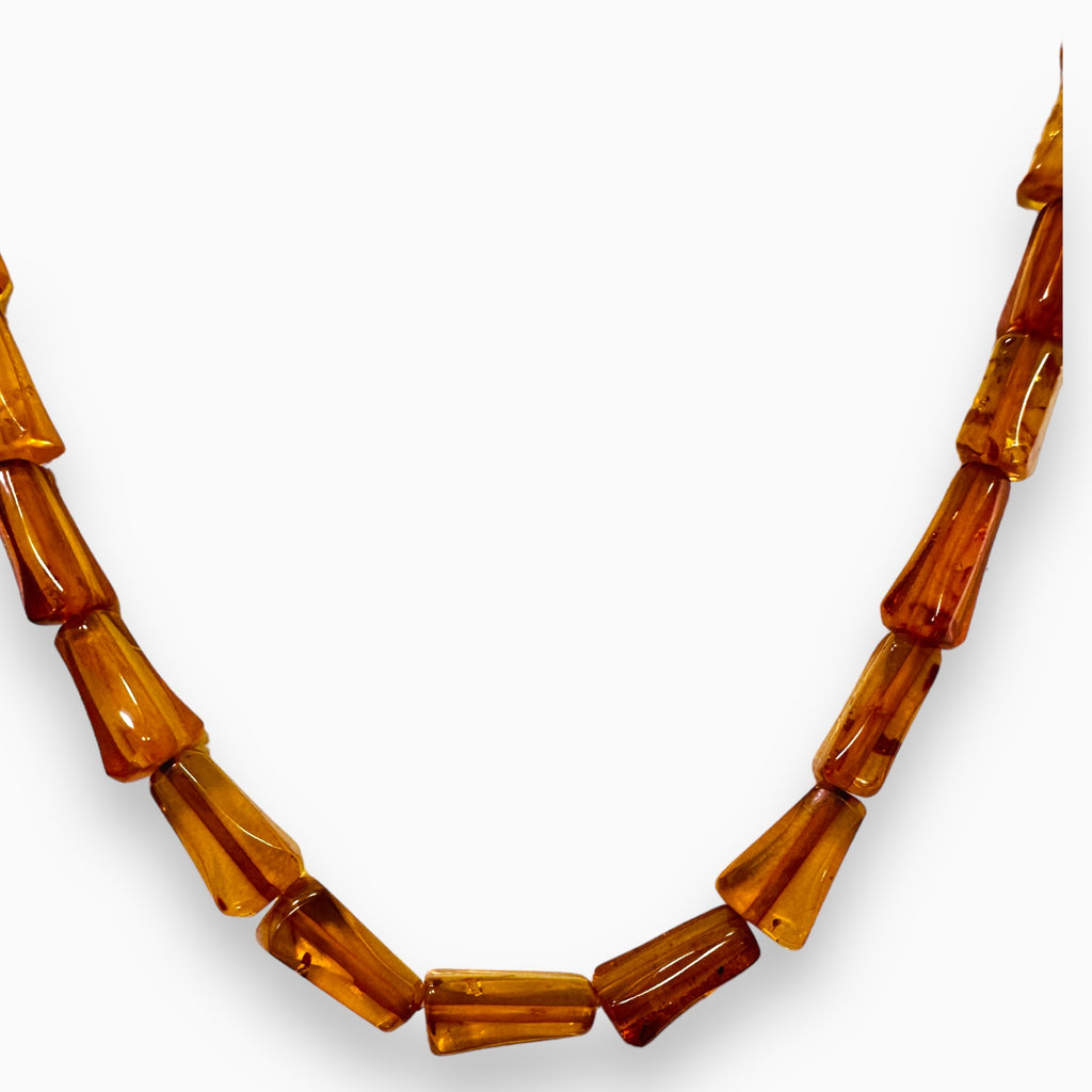 Natural Amber Stone Fancy Beads 169.84 Carats