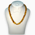 Natural Amber Stone Fancy Beads 169.93