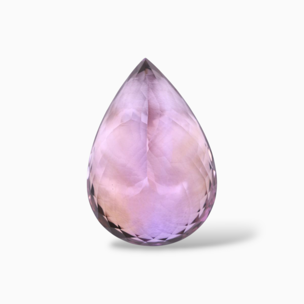 Natural Ametrine Gemstone in Pear Shape Carats 64.91 & Size 33x22.6mm