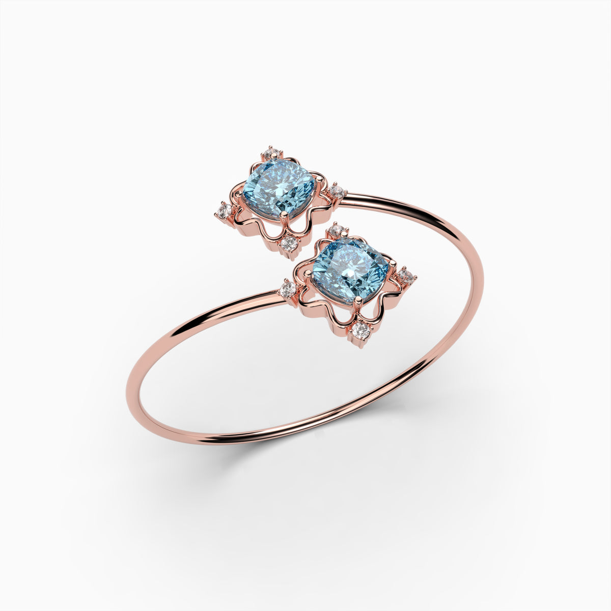 Natural Apatite Bangles - Sadie