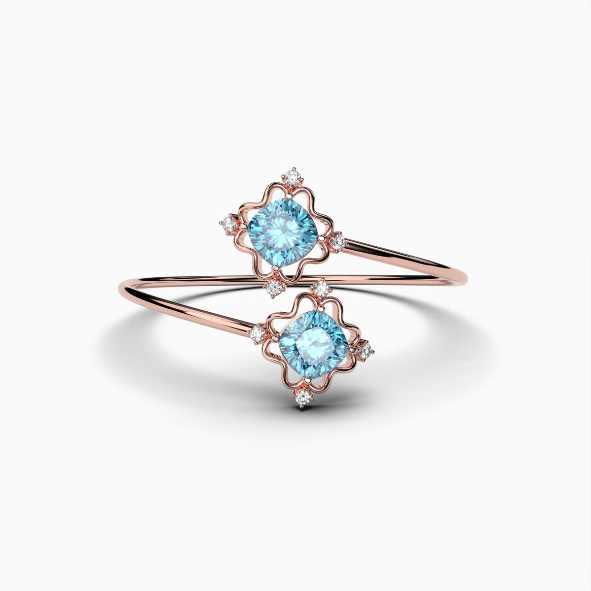 Natural Apatite Bangles - Sadie