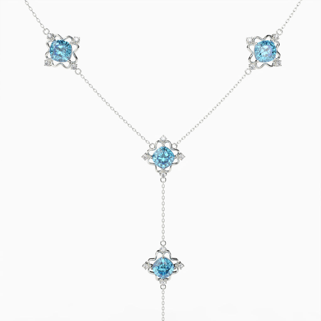 Natural Apatite Necklace - Audrey