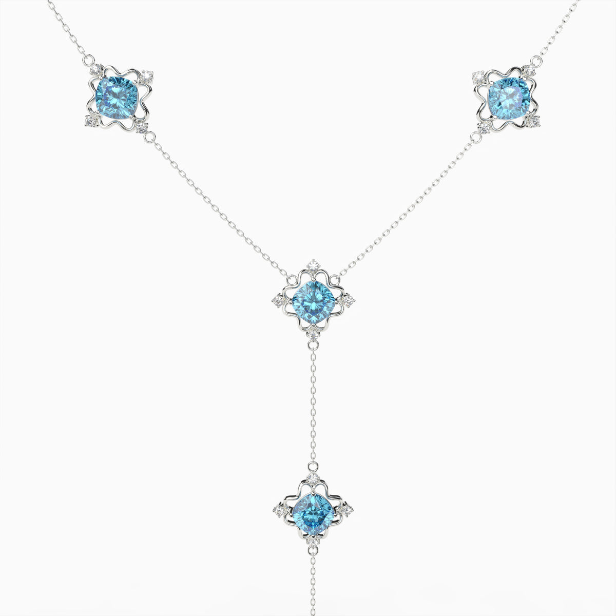Natural Apatite Necklace - Audrey
