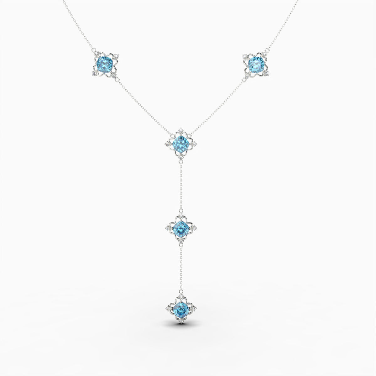Natural Apatite Necklace - Audrey
