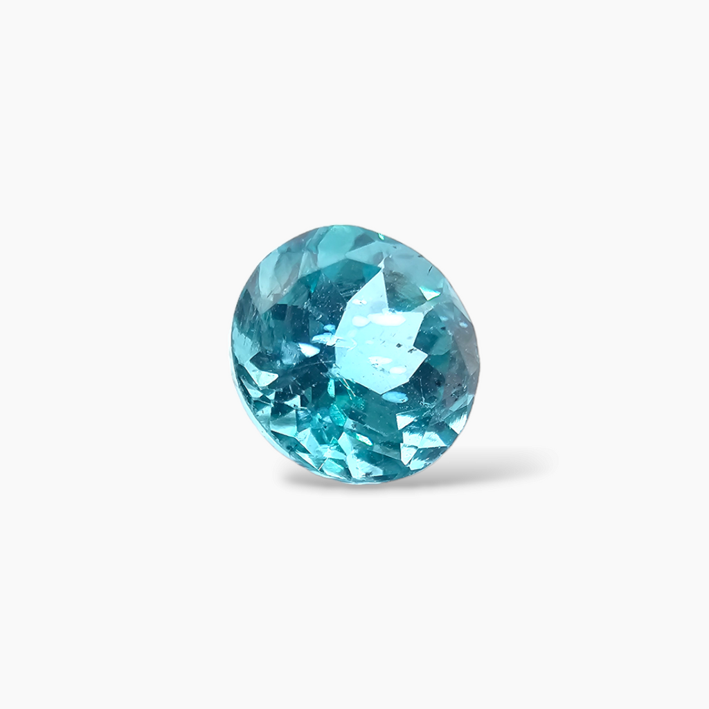 Natural Apatite Stone 1.5 Carats Round Cut ( 7 mm )