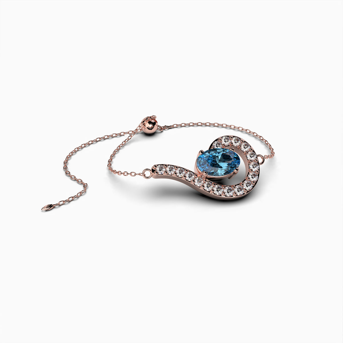 Natural Aquamarine Bracelet - Emery