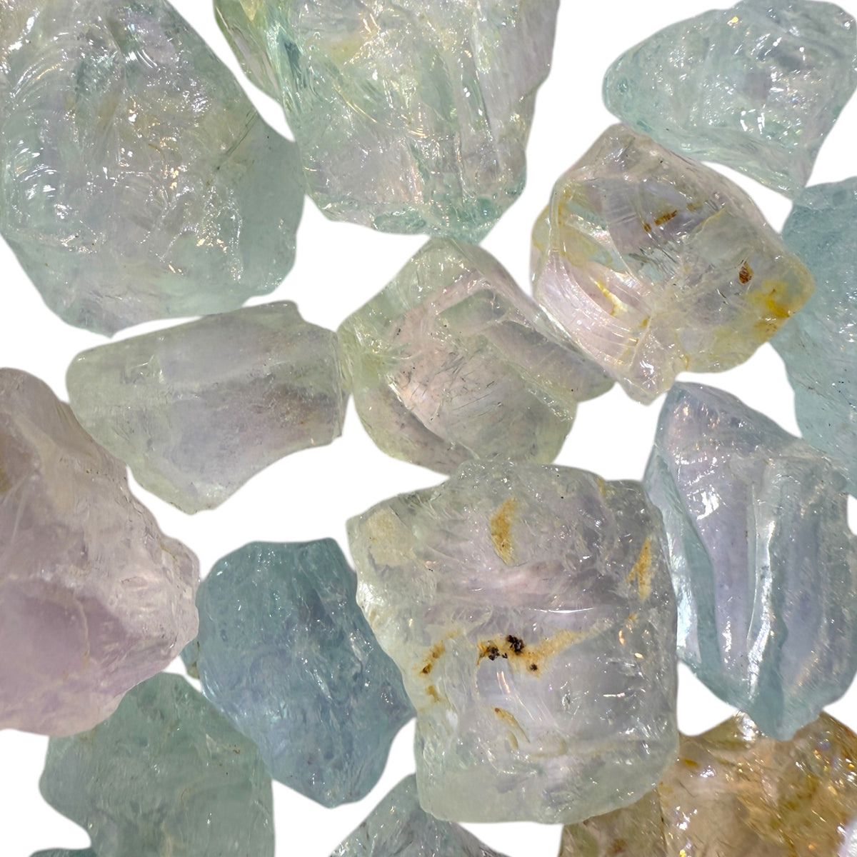 Natural Aquamarine Rough or Raw Stone From 3 - 20 Carats Africa Price Per Carats