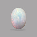 Natural Black Ethiopian Opal Stone 23.91 Carats Oval Cabochon Shape Size 23.9 x 17.6 x 10.4 mm
