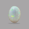 Natural Black Ethiopian Opal Stone 26.10 Carats Oval Cabochon Shape Size 25.3 x 18.1 x 9.9 mm