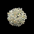 Natural Black Ethiopian Opal Stone 3.90 Carats Round Cabochon Shape Size 2.2 mm