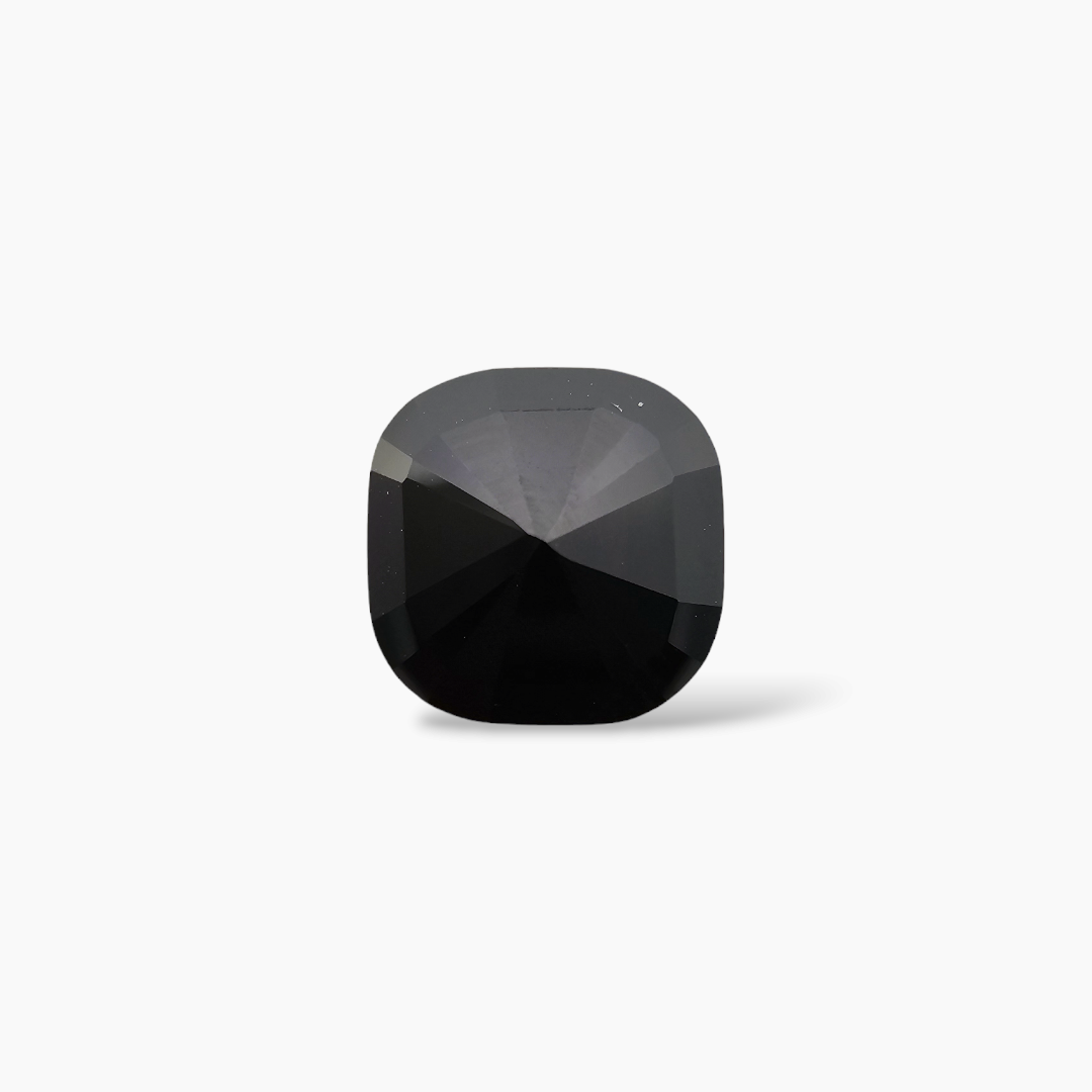 online Natural Black Tourmaline Stone 1.84 Carats Cushion Cut (7.5 mm)