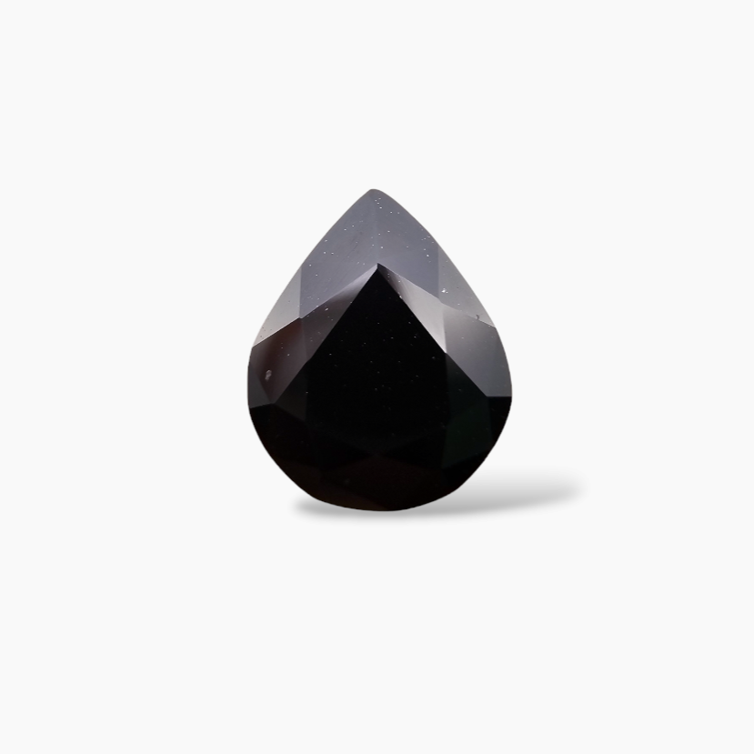 buy Natural Black Tourmaline Stone 2.07 Carats Pear Cut (9.3X7.5 mm)