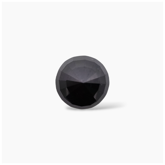 shop Natural Black Tourmaline Stone 2.84 Carats Round Cut (8 mm)