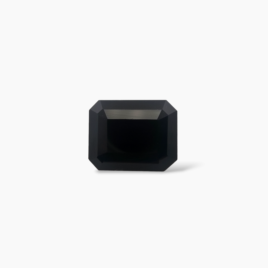 buy Natural Black Tourmaline Stone 3.85 Carats Emerald Cut (10x8 mm)
