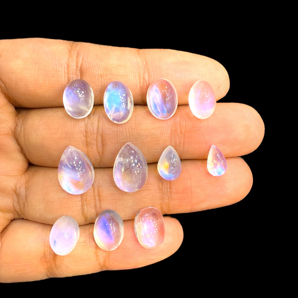 Natural Blue Moonstones From 1 - 10 Carats Srilanka Price Per Carats