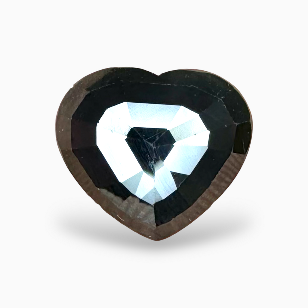 Natural Blue Sapphire 3.31 Carats in Heart Cut