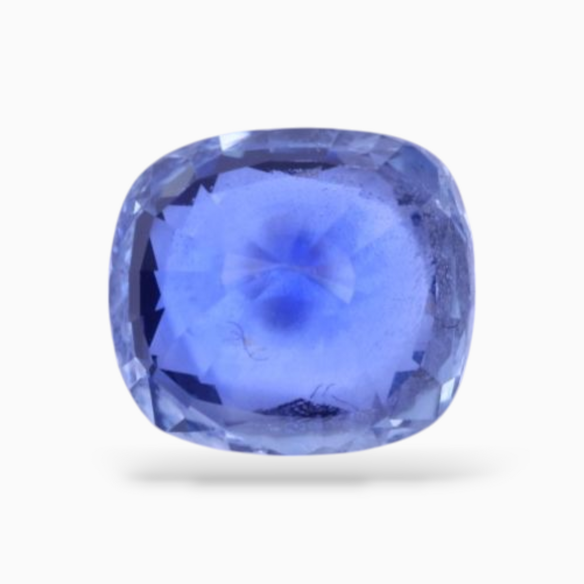 Natural Blue Sapphire 2.43 Carats Cushion Shape 7.91 x 7.06 x 4.48 mm Size Certified By IDL