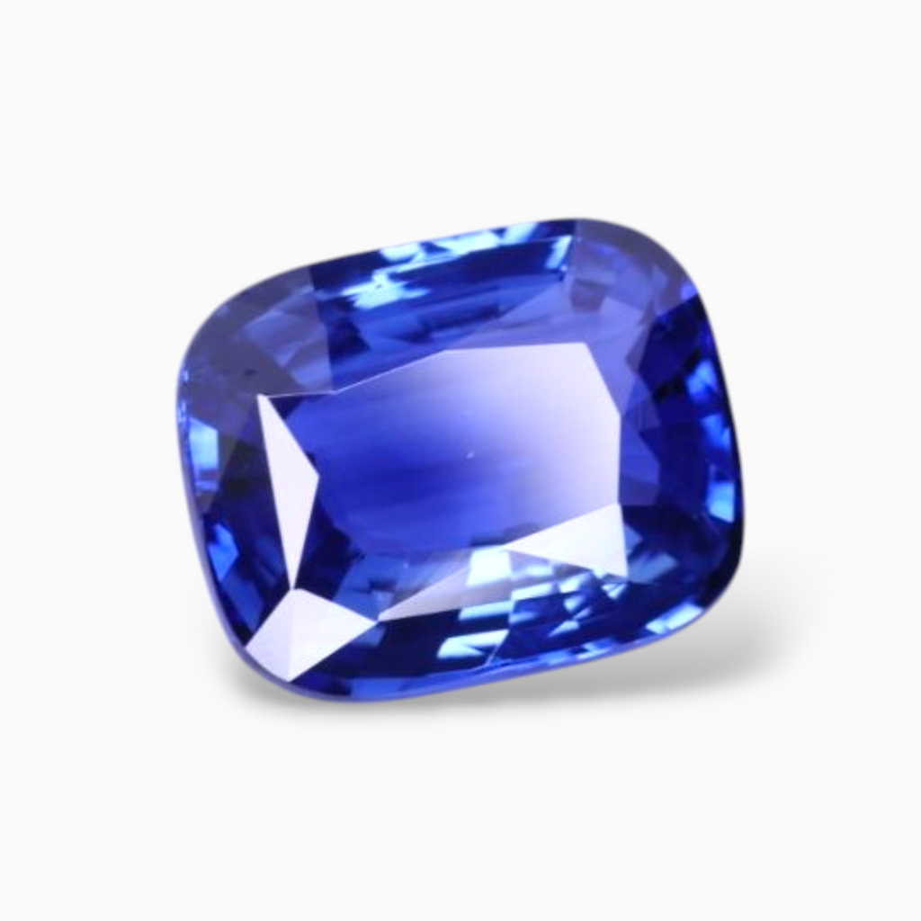 Natural Blue Sapphire 3.05 Carats Cushion Shape 9.41×7.54x4.09mm Size Certified By IDL