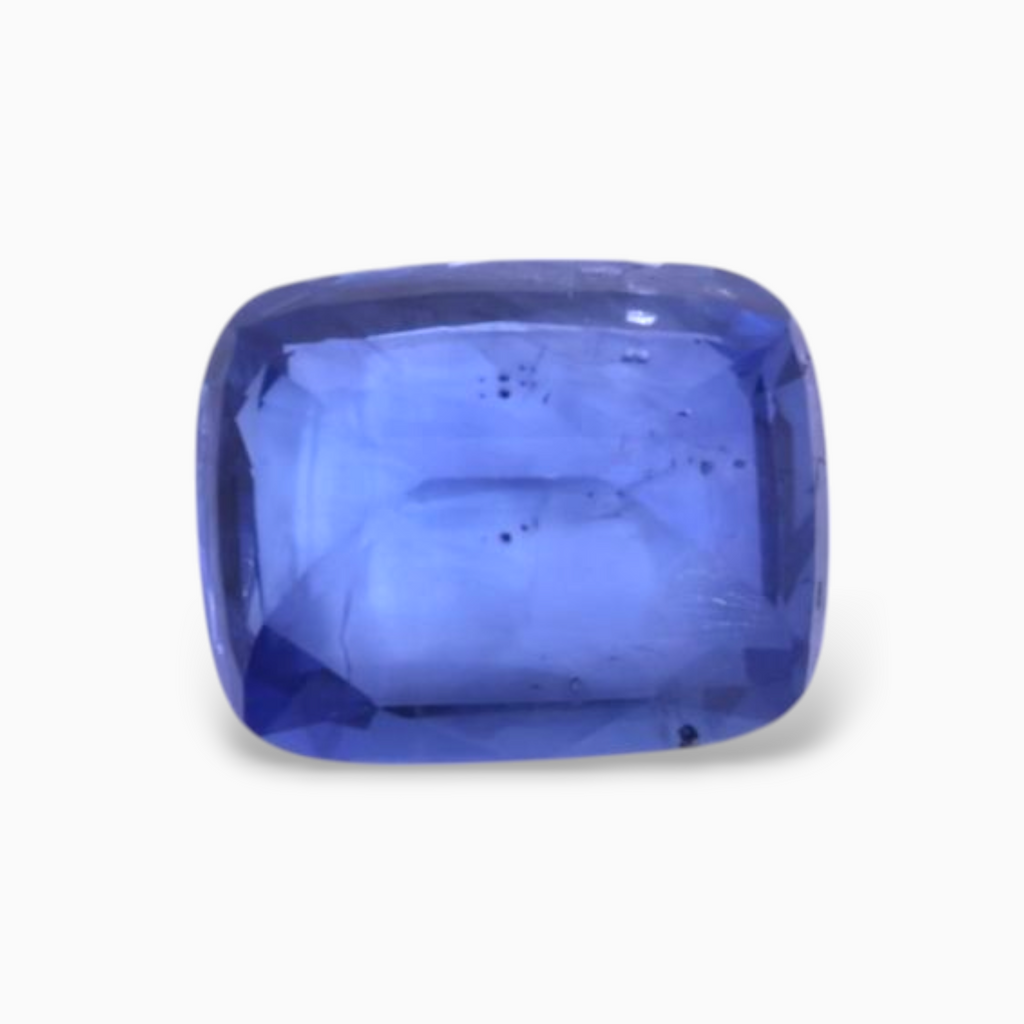 Natural Blue Sapphire 4.04 Carats Cushion Shape 10.13x8.06x4.83mm Size Certified By IDL