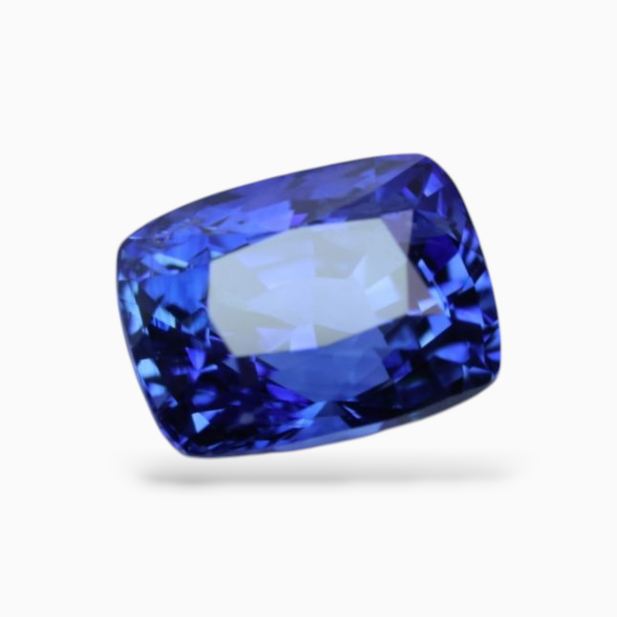 Natural Blue Sapphire 4.14 Carats Cushion Shape 9.26x6.98x6.60mm Size Certified By IDL