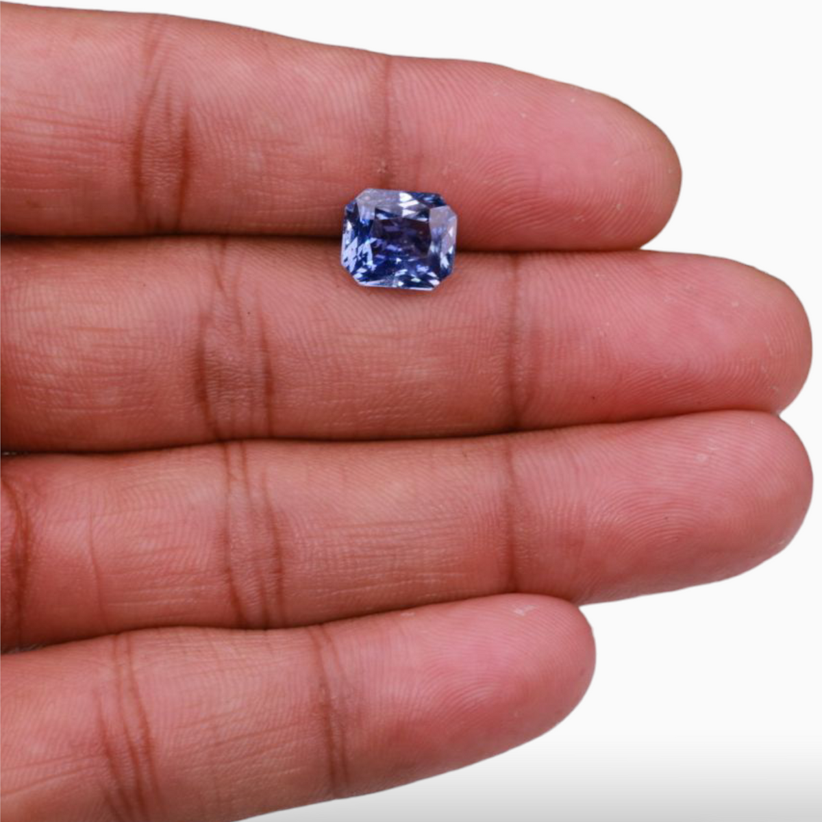 Natural Blue Sapphire 4.51 Carats in Octagon Shape & 10.00x8.66x5.29mm Size from Sri lanka