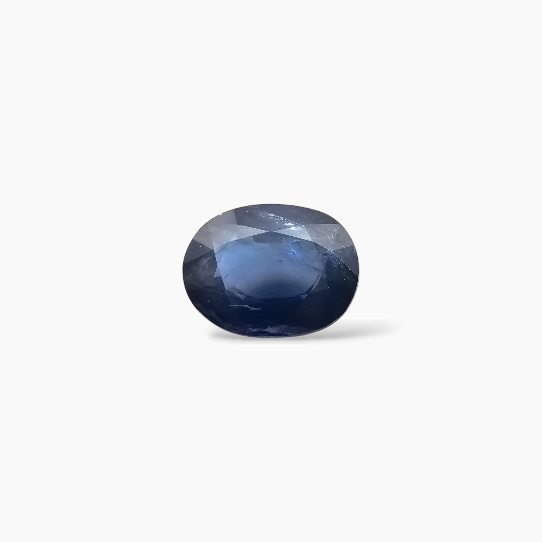 Natural Blue Sapphire Gemstone 1.44 Carats Oval Cut Shape