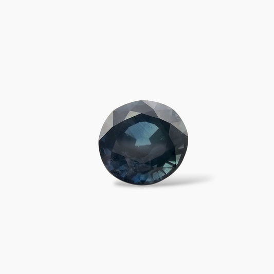 Natural Blue Sapphire Gemstone 3.15 Carats Round Cut Shape