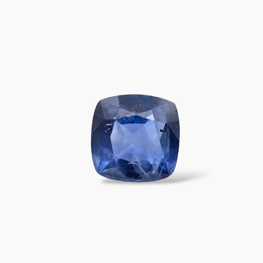 Natural Blue Sapphire Gemstone 3.20 Carats Cushion Cut Shape 8.18 x 8.04 x 4.86 mm
