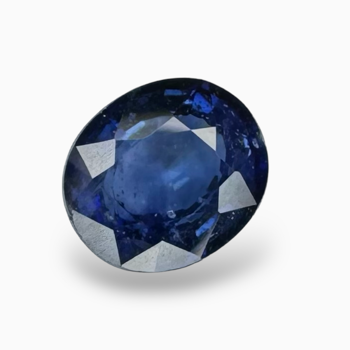 Natural Blue Sapphire Stone 1.43 Carats in Oval Shape