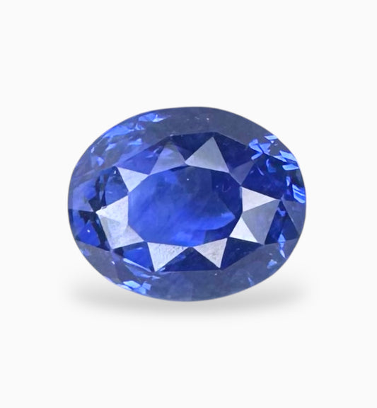 Natural Blue Sapphire Stone 1.50 Carats 7x5.7mm