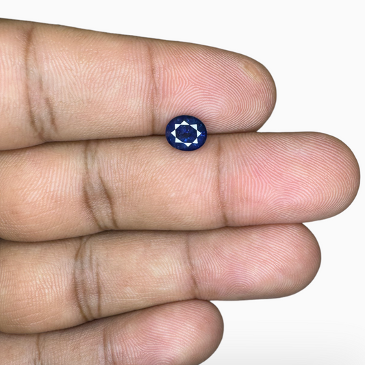 Natural Blue Sapphire Stone 1.56 Carats from Africa